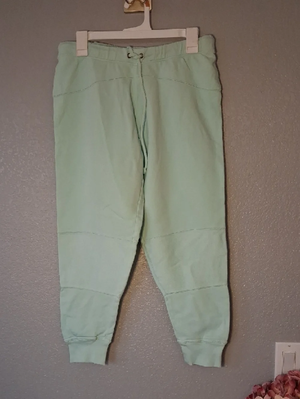 Women’s Light Sage Green Pullover Hoodie With Pants - Picture 11 of 16